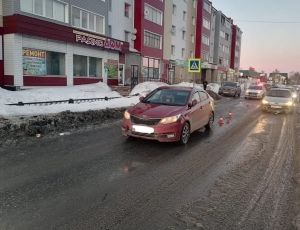 В Советском водитель сбил на пешеходном переходе женщину